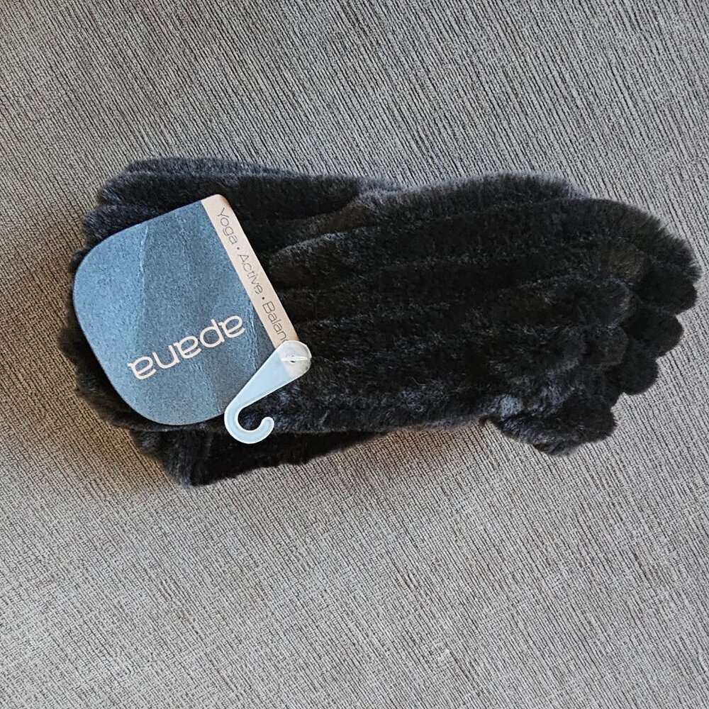 Apana Faux Fur Soft Twist Winter Headband Earmuff Head Wrap
